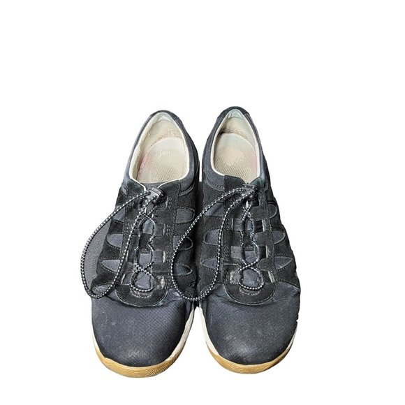 Dansko Womens Black Harlie Sneaker Tennis Shoes Size 41 (10.5-11) Comfort Work - Picture 7 of 11